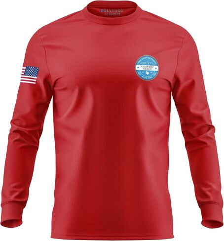 2 Pack Custom Heavy Cotton Shirt for Men – Personalized Long Sleeve Tee Add Logo, Text, or Image Custom Shirts in Kuwait