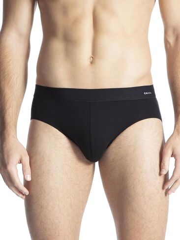 Calida Cotton Code Men's Brief | Classic Cotton Underwear with Elastic Waistband | Breathable Double-Layer Pouch in Saudi Arabia