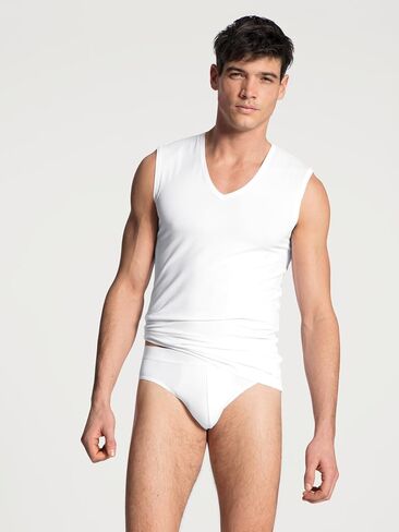 Calida Cotton Code Men's Brief | Classic Cotton Underwear with Elastic Waistband | Breathable Double-Layer Pouch in Saudi Arabia