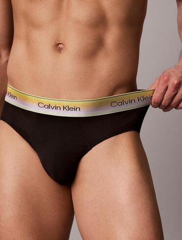 Calvin Klein Men's Pride Cotton Underwear Black in Kuwait
