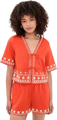 Z SUPPLY Women's Cast of Waves Top in Saudi Arabia