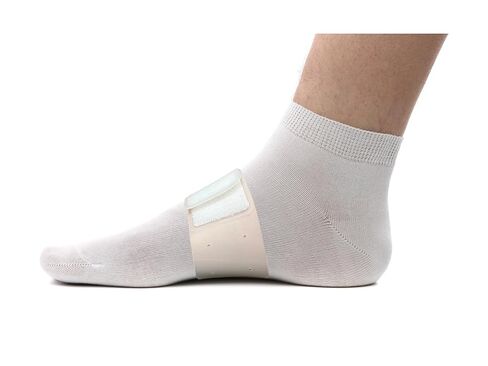 FlexaMed Silicone Adjustable Elastic Arch Plantar Fasciitis Bandage Brace Pair- Small in Kuwait