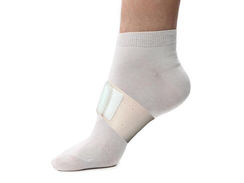 FlexaMed Silicone Adjustable Elastic Arch Plantar Fasciitis Bandage Brace Pair- Small in Kuwait