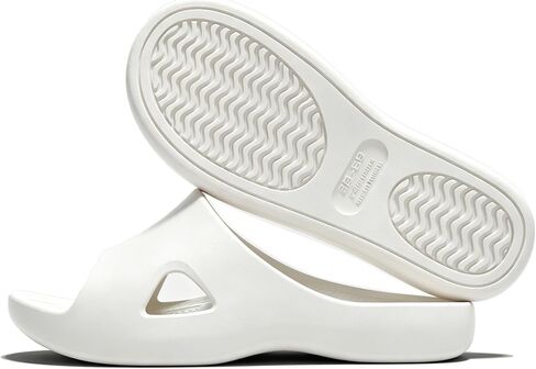 Arch-Support Men Women's Slide Sandals - Cushioned Cloud Summer Women House Slippers Comfy Shoes for Indoor Outdoor Pool Beach in Kuwait