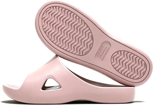Arch-Support Men Women's Slide Sandals - Cushioned Cloud Summer Women House Slippers Comfy Shoes for Indoor Outdoor Pool Beach in Kuwait
