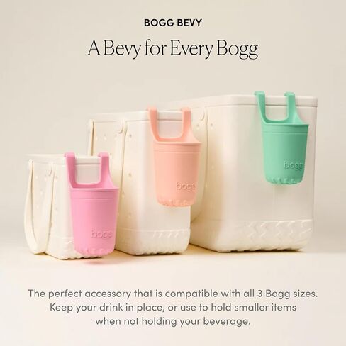 BOGG BAG Bundle – Boggs N’ Ends Travel Organizer (Mushroom) + Bevy Beverage Holder (White) + Call Me Phone Holder (White) – Durable, Washable, Tip-proof – Beach, Pool, Boat, Work, Sports in Saudi Arabia