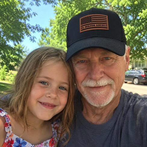 Abuelo Gifts Fathers Day Birthday Gifts from Grandchildren, Adjustable Best Abuelo Hat for Abuelo Grandpa in Saudi Arabia