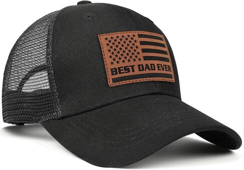 Best Dad Ever Hats American Flag Baseball Cap in Kuwait