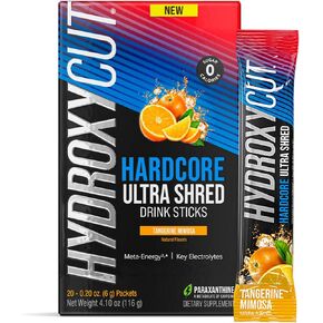 Hydroxycut Drink Mix, Hardcore, Ultra Shred, Tangerine Mimosa in Saudi Arabia