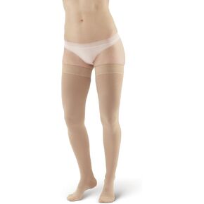 Ames Walker AW Style 205 Medical Support 20-30 mmHg Firm Compression Closed Toe Thigh High Stockings w/Band in Kuwait