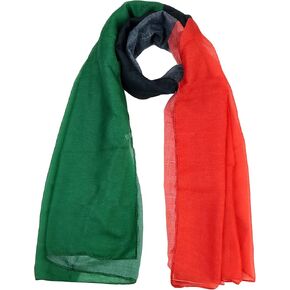 RBG Forever African American Flag Oversized Black Heritage Scarf/Headwrap in Kuwait