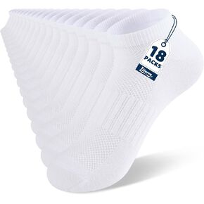 18 Pairs Kid Socks, Ankle Low Cut Daily Socks 7-10 Years, Ribbed Mesh Breathable Thin for Boys Girls in Saudi Arabia