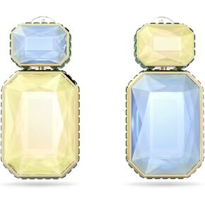 SWAROVSKI Orbita Clip Earrings, Asymmetrical, Octagon Cut in Saudi Arabia