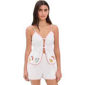 MINKPINK Women's Santorini Embroidered Cami in Saudi Arabia