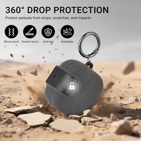 Compatible with AirPods Pro Case Cover (2nd/1st Generation) with Panda Keychain, [Glow in The Dark] Funny Soft Silicone 3D Skull Case for AirPods Pro and AirPods Pro 2nd Generation Case for Women Men in Saudi Arabia