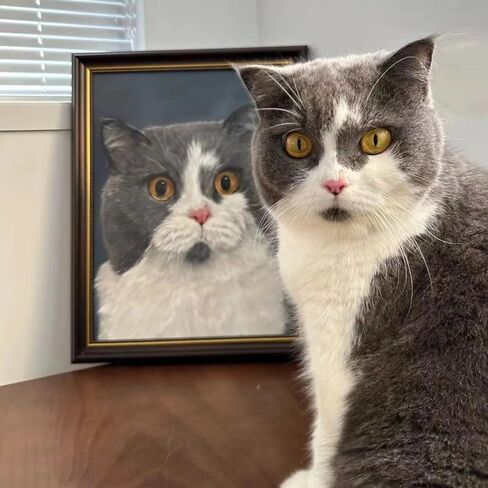 KUTXA commission a painting 100% handmade customization Personalized People and Pet portrait painting，Family Portraits，Wedding Portrait Painting，Custom oil painting from photo Hand-Painted on Canvas in Saudi Arabia