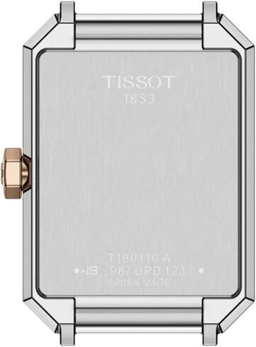 Tissot SRV 30mm, Swiss Quartz Watch for Women, Stainless Steel Case, White Mother of Pearl Dial, T1601102111300 in Kuwait