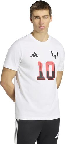 adidas Men's Messi Name & Number Graphic T-Shirt in Kuwait