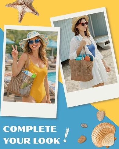 Beach Tote Bag for Women – Waterproof Mesh Tote Bag, Large Capacity Sandproof Beach Bags for Travel in Kuwait