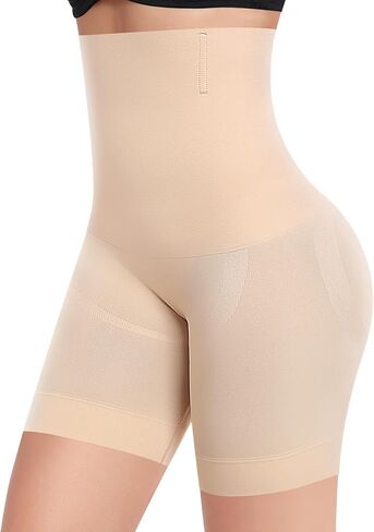 Werena Shapewear Shorts Tummy Control for Women High Waisted Body Shaper Underwear Slimming Slip Shorts Under Dresses in Kuwait