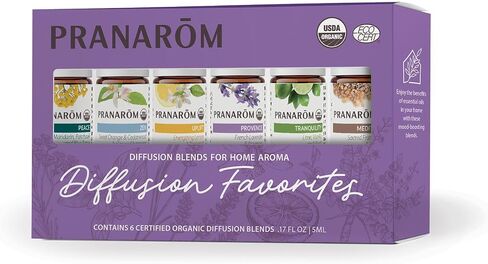 Pranarom - Diffusion Favorites Kit (6x5ml) - Peace, Zen, Uplift, Provence, Tranquility, Meditation in Saudi Arabia