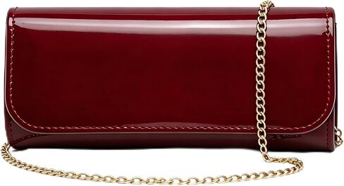 Patent Leather Clutch Purses for Women Envelope Evening Bag for Formal Wedding Cocktail Party Prom in Saudi Arabia