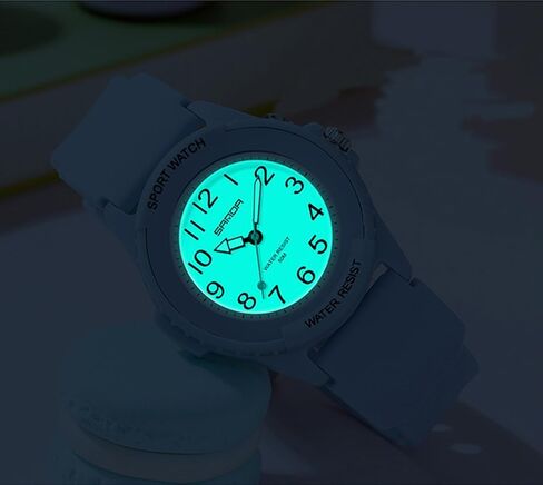 Waterproof Watches for Women – Big Face Sports Watch, Night Light, Analog, Lightweight in Kuwait