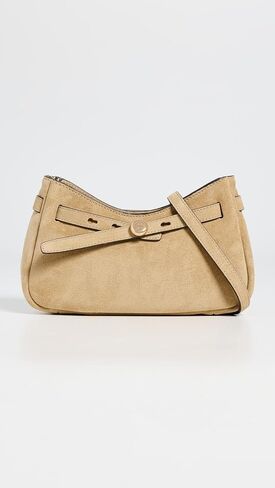 Tory Burch Women's Romy Suede Zip Top Crossbody Bag in Kuwait
