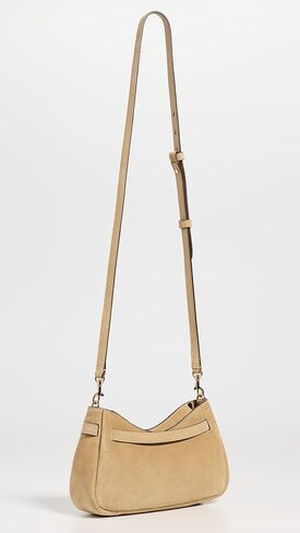 Tory Burch Women's Romy Suede Zip Top Crossbody Bag in Kuwait
