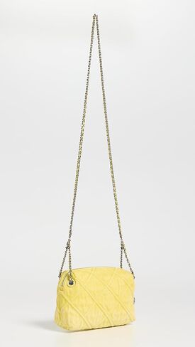 Tory Burch Women's Fleming Denim Soft Crossbody Bag in Kuwait