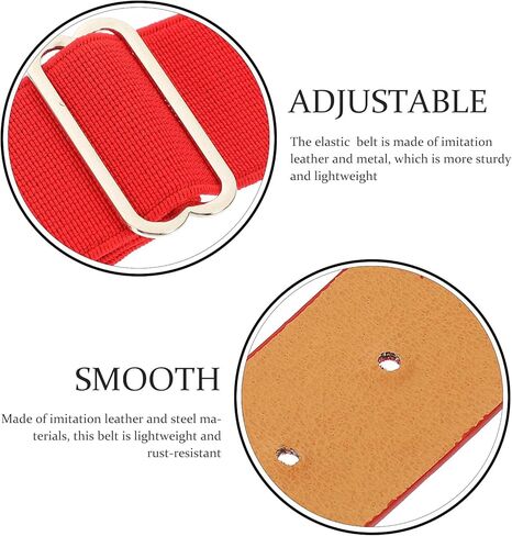 ibasenice Elastic Baseball Belt for Men Women Youth Stretch Soft Pu Leather Baseball Pants Belt for Outdoor in Kuwait
