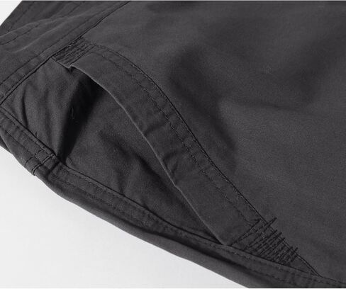 Mens Cargo Work Pants Cotton Casual Ripstop Wild Combat Hiking Pants with 8 Pockets in Saudi Arabia
