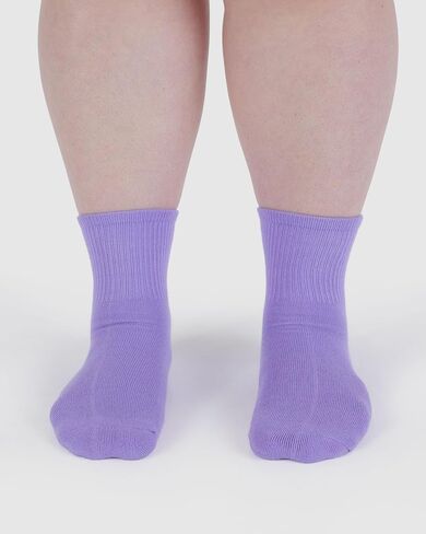 BAGGU Ribbed Sock - Wisteria in Saudi Arabia