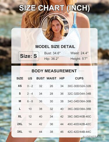 Blooming Jelly Women High Waisted Bikini Sets Embroidery Print Ruffle Trim Bathing Suit Two Piece Swimsuits 2026 in Kuwait