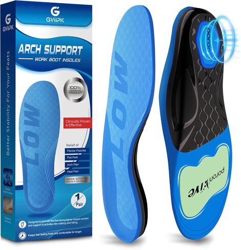 280+lbs Plantar Fasciitis High Arch Support Insole for Men Women,Heavy Duty Orthotics Inserts for Work Shoes & Boots,Plantar Fasciitis & Arch Support,Heavy Duty Support Pain Relief Orthotics 3.1 CM XL in Saudi Arabia