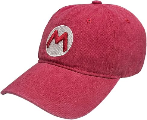 Red and Green Baseball Cap for Adults - Vintage Embroidery Design & All-Season Comfort | Unisex Octagonal Hat in Saudi Arabia