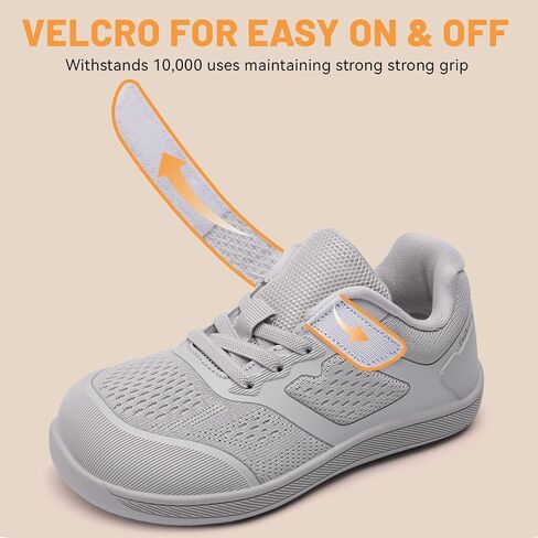 Toddler/Little Kid Wide Barefoot Shoes Zero Drop Minimalist Sneakers for Boys Girls in Saudi Arabia