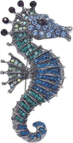 Animal Brooch for Men Vintage Metal Wildlife Lapel Pin Suit Jacket Badge Fashion Accessories for Men in Saudi Arabia