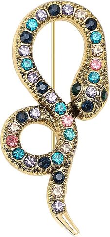 Animal Brooch for Men Vintage Metal Wildlife Lapel Pin Suit Jacket Badge Fashion Accessories for Men in Saudi Arabia