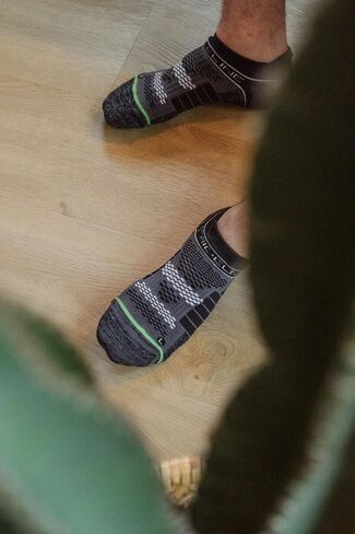 Strideline Eco Performance Unisex Mid-Length Socks, 4-Pack in Saudi Arabia