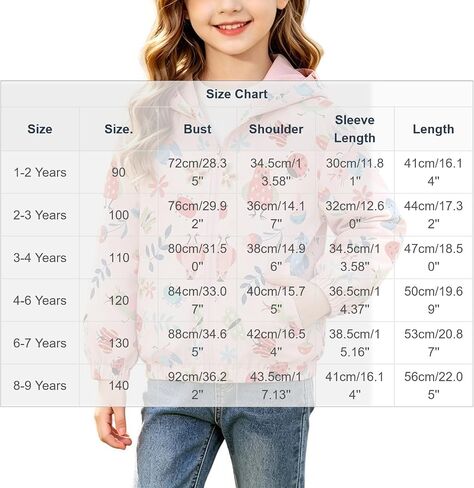 Kids Rain Jacket Windproof Long Sleeve Printed Zip Up Hooded Jackets Lightweight Outdoor Tactical Raincoats 1-9 Y in Kuwait