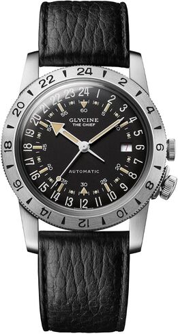 Glycine Unisex GL0469 Airman Vintage The Chief Purist 40mm Automatic Watch in Saudi Arabia