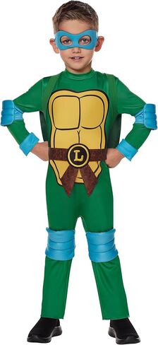 Spirit Halloween Teenage Mutant Ninja Turtles Toddler Leonardo Costume | Officially Licensed | TMNT | Group Costumes in Saudi Arabia