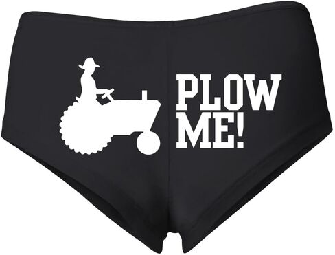 Wild Bobby Plow Me! Sexy Slutty Naughty Women's Cotton Spandex Booty Shorts in Kuwait