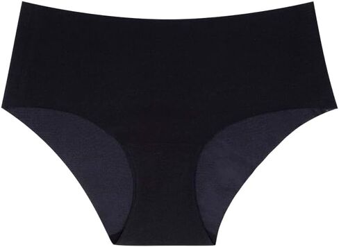Seamless Boyshort Panty 3-Pack – No Show, Soft Invisible Fit – Black, Nude & White – Medium Rise Women’s Underwear (XS–XL) in Kuwait