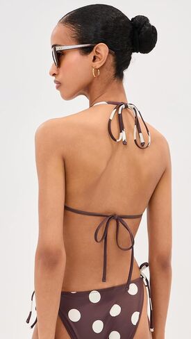 LE BOP Women's Triangle Bikini Top in Kuwait