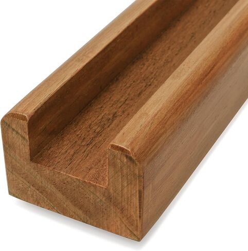 Large Floor Mirror Stand, Anti Slip Wooden Base for Full Length Mirrors, 9.8 Inch Stable Support Holder Bracket with Non Slip Pads for Home Mirror Frames in Kuwait