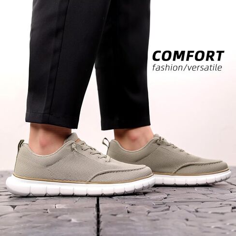 Men's Casual Slip-on Shoes Loafers for Men Non Slip Boat Shoes Dress Sneakers Mesh Business Oxfords Work Lightweight Comfortable Soft Sole Walking in Kuwait