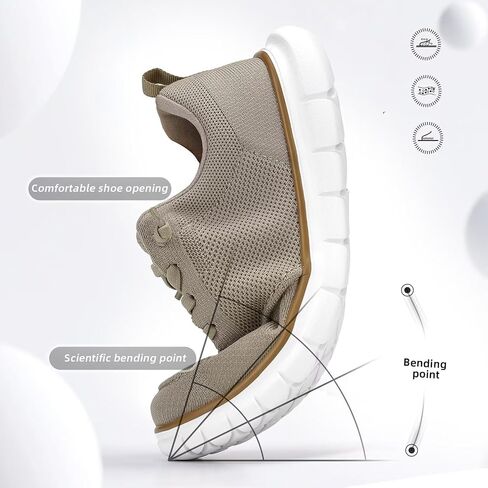 Men's Casual Slip-on Shoes Loafers for Men Non Slip Boat Shoes Dress Sneakers Mesh Business Oxfords Work Lightweight Comfortable Soft Sole Walking in Kuwait