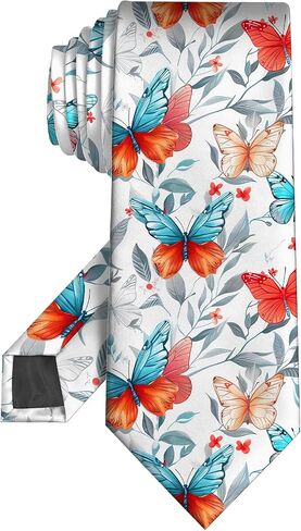Mens Ties 3.15" Neckties for Men Cotton Printed Fashion Neck Tie for Wedding Dating Business Party in Saudi Arabia